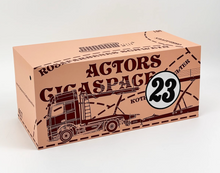 Load image into Gallery viewer, 1:64 Pink Actros Gigaspace 4x2 Trailer Truck LFA #23 Model Diecast Metal Car
