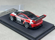 Load image into Gallery viewer, HKM 1:64 Black Red 911 GT3 R 992 Rennsport Sport Model Diecast Metal Car New Collection
