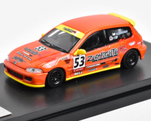 Load image into Gallery viewer, SW 1:64 Orange JDM Civic SIR Eg6 Hatchback Sports Model Diecast Metal Car New Collection
