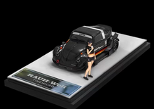 Load image into Gallery viewer, TM 1:64 Black RWB Beetle Widebody Sports Figure Model Diecast Metal Car New
