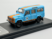 Load image into Gallery viewer, Master 1:64 Blue Gulf Defender 110 SUV ORV Sport Model Diecast Metal Car New Collection
