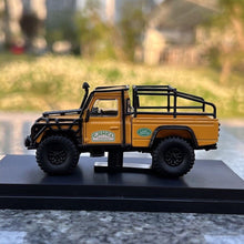 Load image into Gallery viewer, Master 1:64 Defender 110 Pickup Truck Camel SUV Model Diecast Metal Car
