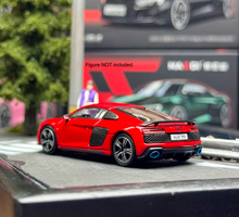 Load image into Gallery viewer, Masdi 1:64 Red 2022 R8 V10 Coupe Sports Model Diecast Metal Car New Collection
