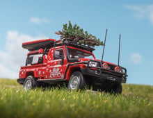 Load image into Gallery viewer, AB 1:64 Christmas Land Cruiser LC79 Pickup Truck Model Diecast Metal Car New Collection
