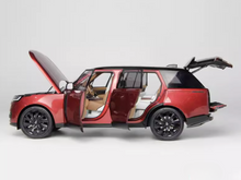 Load image into Gallery viewer, LCD 1:18 Red 2022 Range Rover SV SUV Sports Model Diecast Metal Car New Collection
