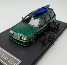 Load image into Gallery viewer, YS 1:64 Green E Class S124 EVO2 Wagon Sports Model Diecast Metal Car New Collection

