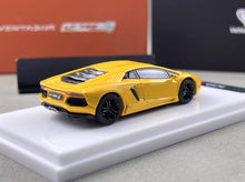 Load image into Gallery viewer, VA 1:64 Yellow Aventador LP700-4 Sports Model Diecast Metal Car New Collection
