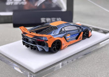 Load image into Gallery viewer, Star 1:64 Gulf Aventador LP700-4 GT Evo Sports Model Diecast Metal Car New Collecction
