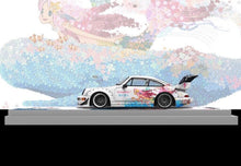 Load image into Gallery viewer, 1:64 T1 Van RWB 964 Dorothy Flatbed Trailer Figure Model Diecast Metal Car New Collection
