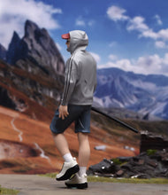 Load image into Gallery viewer, 1:24 Painted Figure Model Miniature Resin Diorama Scene Hiking Climber Man Hike
