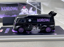 Load image into Gallery viewer, CC 1:64 Black VW T1 Widebody Mini Van Sports Model Diecast Metal Car New Collection
