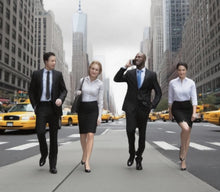 Load image into Gallery viewer, 1:64 Painted Figure Mini Model Miniature Resin Diorama Business Man Woman Office
