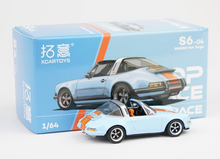 Load image into Gallery viewer, Poprace 1:64 Singer 964 Targa Gulf Racing Sports Model Diecast Metal Car New Collect
