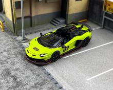 Load image into Gallery viewer, MINIGT 1:64 Aventador SVJ 63 Roadster Sports Model Diecast Metal Car New Collection

