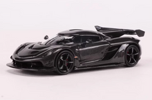 Load image into Gallery viewer, HKM 1:64 Black Carbon Jesko Super Racing Sports Model Diecast Metal Car New
