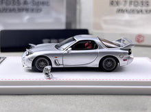 Load image into Gallery viewer, FH 1:64 Silver JDM RX7 FD3S A Spec Speed Sports Model Diecast Metal Car New Collection
