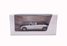 Load image into Gallery viewer, ARBox 1:64 Silver Blue S680 Maybach Luxury Model Diecast Metal Car New

