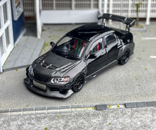 Load image into Gallery viewer, CM 1:64 Black Carbon Lancer EVO Evolution IX Sport Model Diecast Metal Car New Collection
