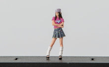 Load image into Gallery viewer, 1:64 Painted Figure Model Miniature Resin Diorama Scene Super Star Singers Girl

