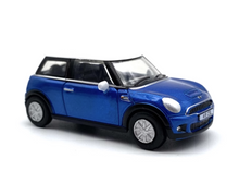 Load image into Gallery viewer, 1:76 Blue Mini Copper S Sports Model Diecast Metal Car
