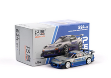Load image into Gallery viewer, Poprace 1:64 Gray RX7 FD RE Widebody Sports Model Diecast Metal Car New Collection
