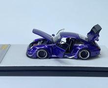Load image into Gallery viewer, PGM 1:64 Purple RWB 993 Sports Open Model Diecast Metal Car New Collection
