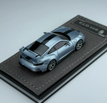 Load image into Gallery viewer, ZJWJ 1:64 Ice Blue 911 GT3 Sports Model Diecast Resin Car New Collection
