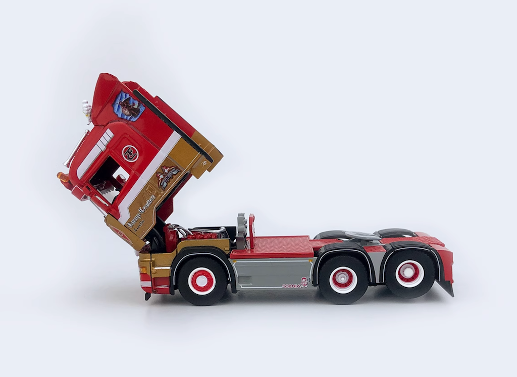 Revive 1:64 Red Scania R Tractor Unit Truck Model Diecast