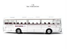 Load image into Gallery viewer, 1:76 White Plaxton City Tour Travel Bus Model Diecast Metal Car New Collection

