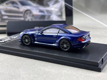 Load image into Gallery viewer, GUM 1:64 Blue SL65 AMG R230 Coupe Sports Model Diecast Metal Car New Collection
