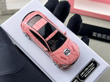 Load image into Gallery viewer, Howie 1:64 Pink Pig C63s Coupe Sports Model Diecast Metal Car New Collection
