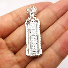 Load image into Gallery viewer, Nature Jade Bamboo Green Pendant Necklace Gift Jewelry charm Blessing Lucky New
