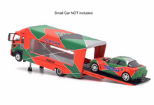 Load image into Gallery viewer, UM 1:64 Orange 500 HINO Ranger Transporter Truck Model Diecast Metal Car New Collection
