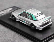 Load image into Gallery viewer, RM 1:64 Silver 190E W201 Evo II Sports Sedan Model Diecast Metal Car New Collection

