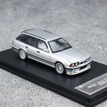 Load image into Gallery viewer, Mortal 1:64 Silver E34 Touring Alpina B10 Wagon Sport Model Diecast Metal Car
