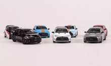 Load image into Gallery viewer, GCD 1:64 JDM GR Corolla Hatchback Racing Sports Model Metal Diecast Car New Collection
