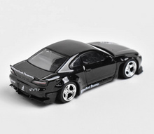 Load image into Gallery viewer, MINIGT 1:64 JDM Black Silvia S15 Rocket Bunny Sports Model Diecast Metal Car
