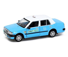 Load image into Gallery viewer, TINY 1:64 Blue Hongkong Taxi Toyota Crown Sedan Model Toy Metal Car BN

