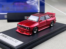 Load image into Gallery viewer, SW 1:64 Red M3 E30 LTO Coupe Widebody Sport Model Diecast Metal Car New Collection
