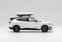 Load image into Gallery viewer, GCD 1:64 White Mustang Mach-e Sports Roof Box Model Toy Diecast Metal Car
