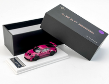 Load image into Gallery viewer, LMLF 1:64 Purple 911 992 GT3 RS Racing Sports Model Diecast Metal Car New Collection
