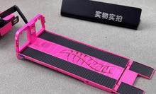 Load image into Gallery viewer, MT 1:64 Pink H300 Custom Tow Flatbed Truck Dinosaur Model Diecast Metal Car
