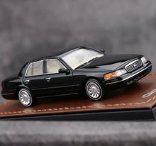Load image into Gallery viewer, GOC 1:64 HEC Black Crown Victoria LX CV Sedan Model Diecast Metal Car New Collection
