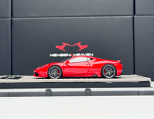 Load image into Gallery viewer, HH 1:64 Red Blue Stripe 458 Speciale Sports Model Diecast Resin Car New Collection

