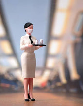 Load image into Gallery viewer, 1:64 Painted Figure Model Miniature Resin Diorama Sand Casual Man Woman Beauty
