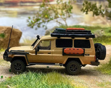 Load image into Gallery viewer, Autobots 1:64 Dirty Yellow Land Cruiser J70 LC78 ORV Model Diecast Metal Car
