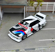 Load image into Gallery viewer, SW 1:64 White M3 E30 LTO Coupe Widebody Sport Model Diecast Metal Car New Collection
