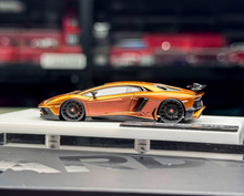 Load image into Gallery viewer, Tardis 1:64 Orange Aventador LP750-4 SV Sports Model Diecast Resin Car New Collection

