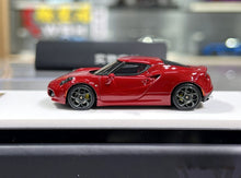Load image into Gallery viewer, 1:64 CL Red Black Rims Romeo 4C Coupe Sports Model Diecast Resin Car New Collection
