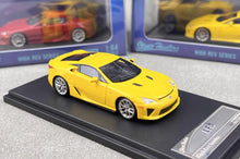Load image into Gallery viewer, SH 1:64 Yellow LFA Coupe Sports Model Diecast Resin Car New Collection
